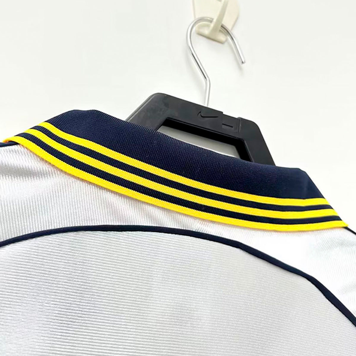 Jersey Real Madrid Local 90 00 Retro Blanco Adidas Hombre