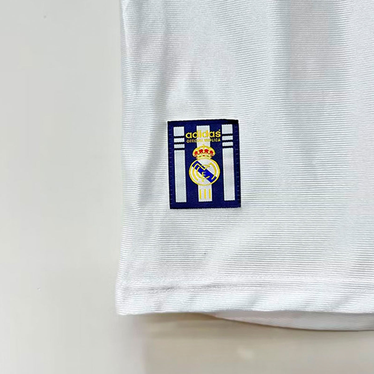 Jersey Real Madrid Local 90 00 Retro Blanco Adidas Hombre