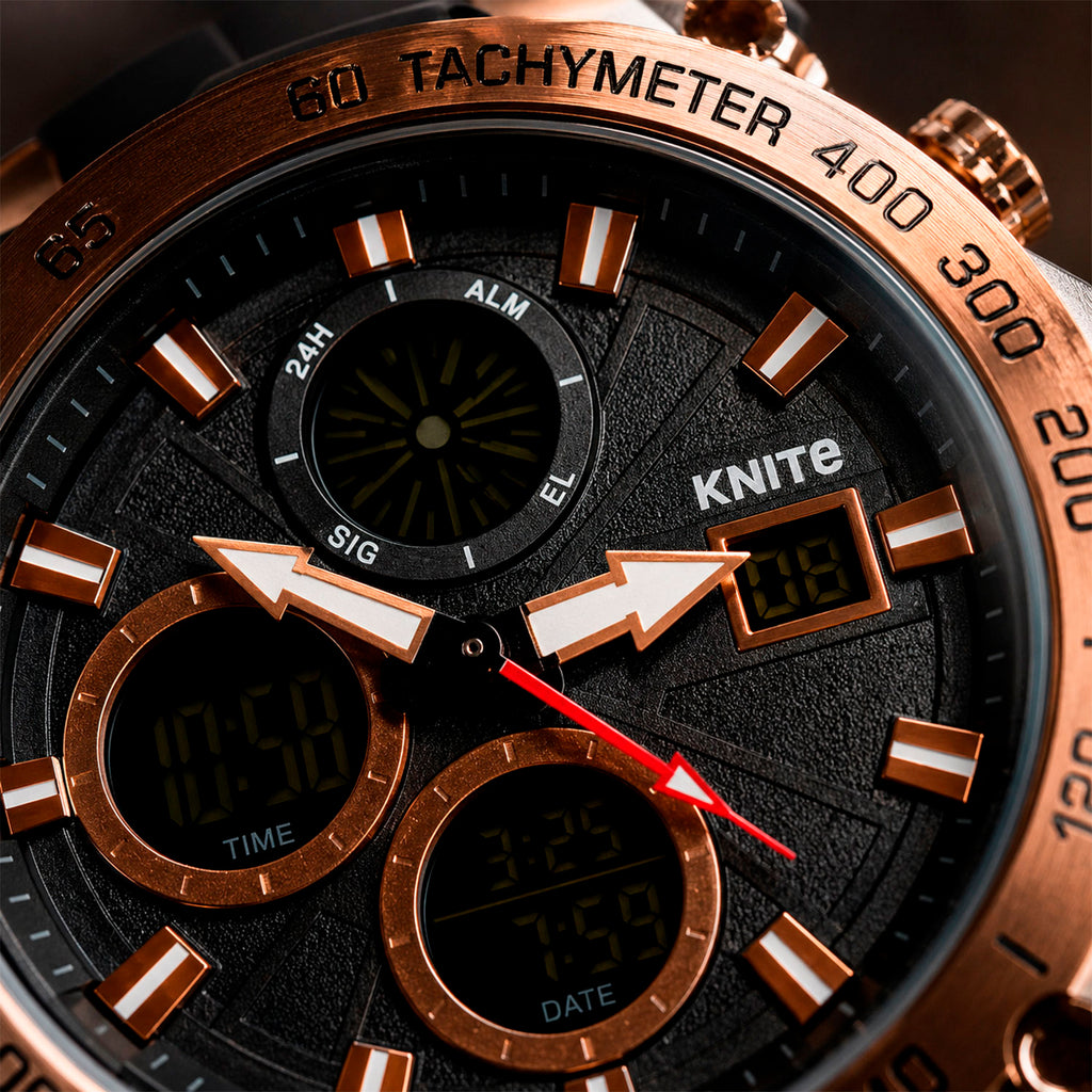 Reloj Hombres Knite Titan Chrono Casual Cronografo