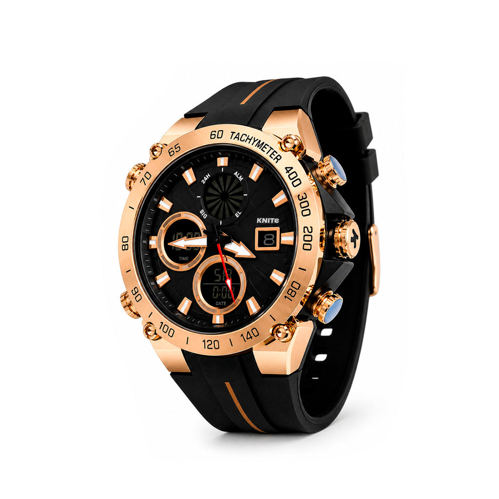 Reloj Hombres Knite Titan Chrono Casual Cronografo