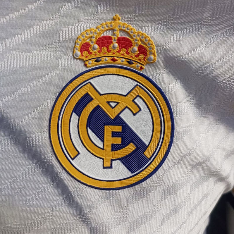 JERSEY ADIDAS REAL MADRID LOCAL 23/24 BLANCO/DORADO MANGA CORTA TALLA M
