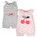 Romper Gerber set 2 piezas ropa verano niña algodón-5T