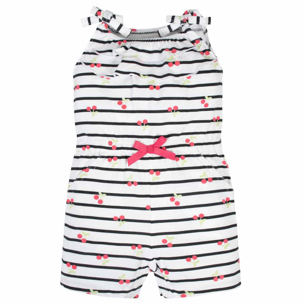 Romper Gerber set 2 piezas ropa verano niña algodón-3T