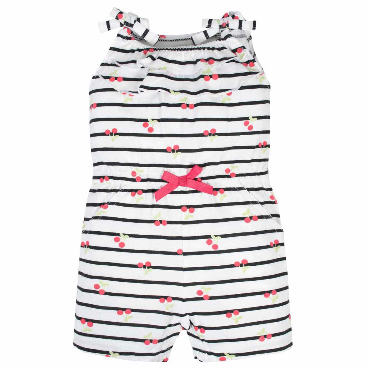 Romper Gerber set 2 piezas ropa verano niña algodón-3T