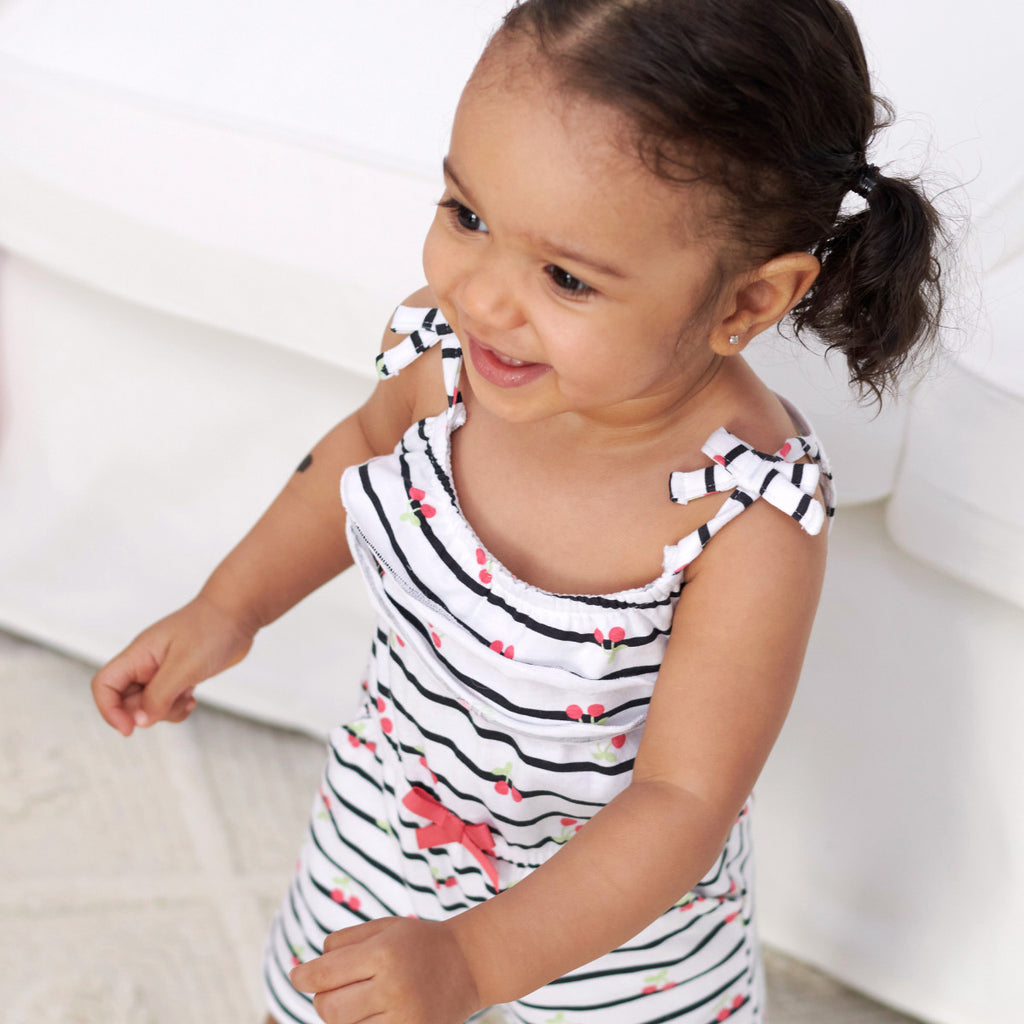 Romper Gerber set 2 piezas ropa verano niña algodón-4T