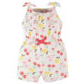 Romper Gerber Niña Blanco Frutas Verano Body Fresco-18M