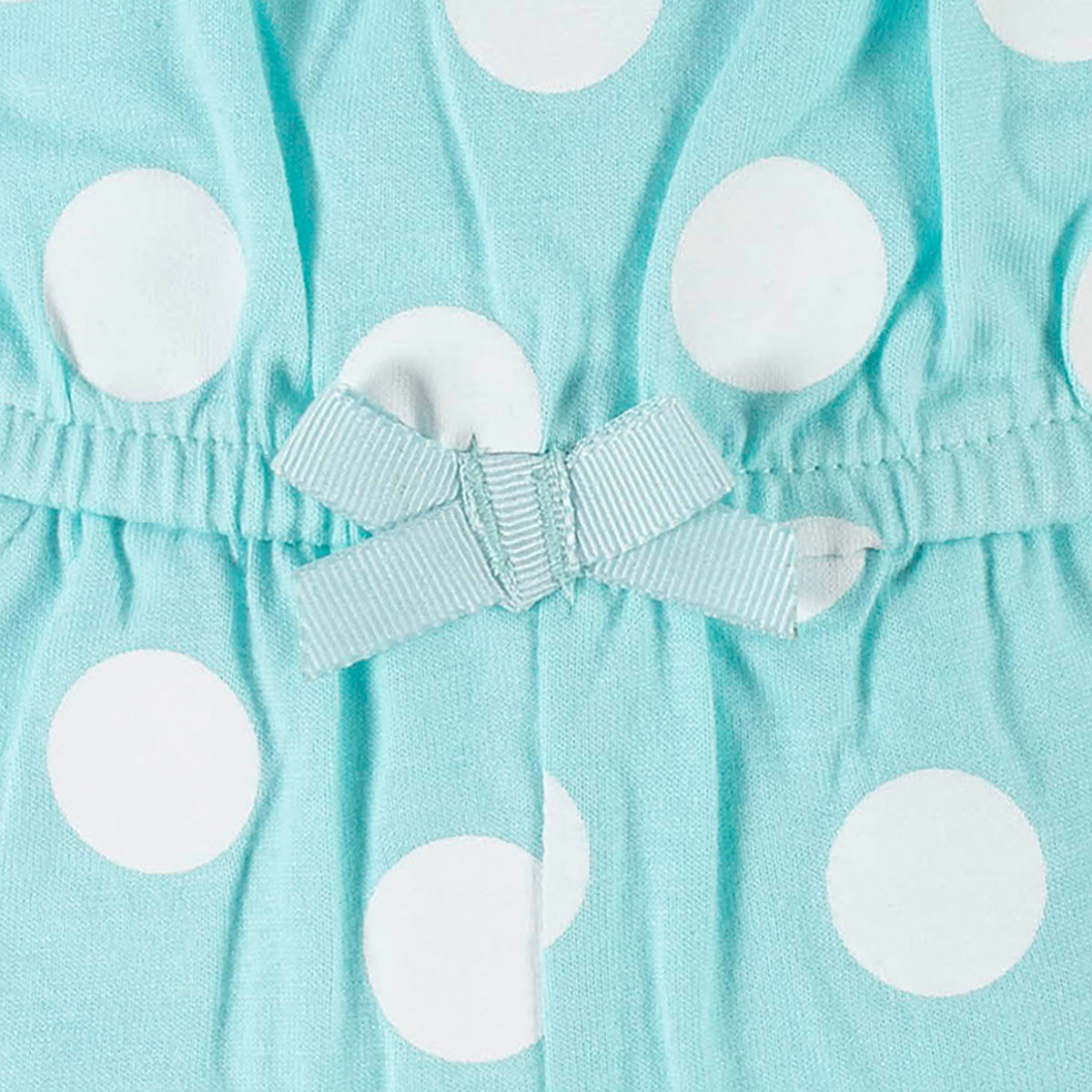 Romper Gerber azul bebé niña algodón certificado OEKO-TEX-3T