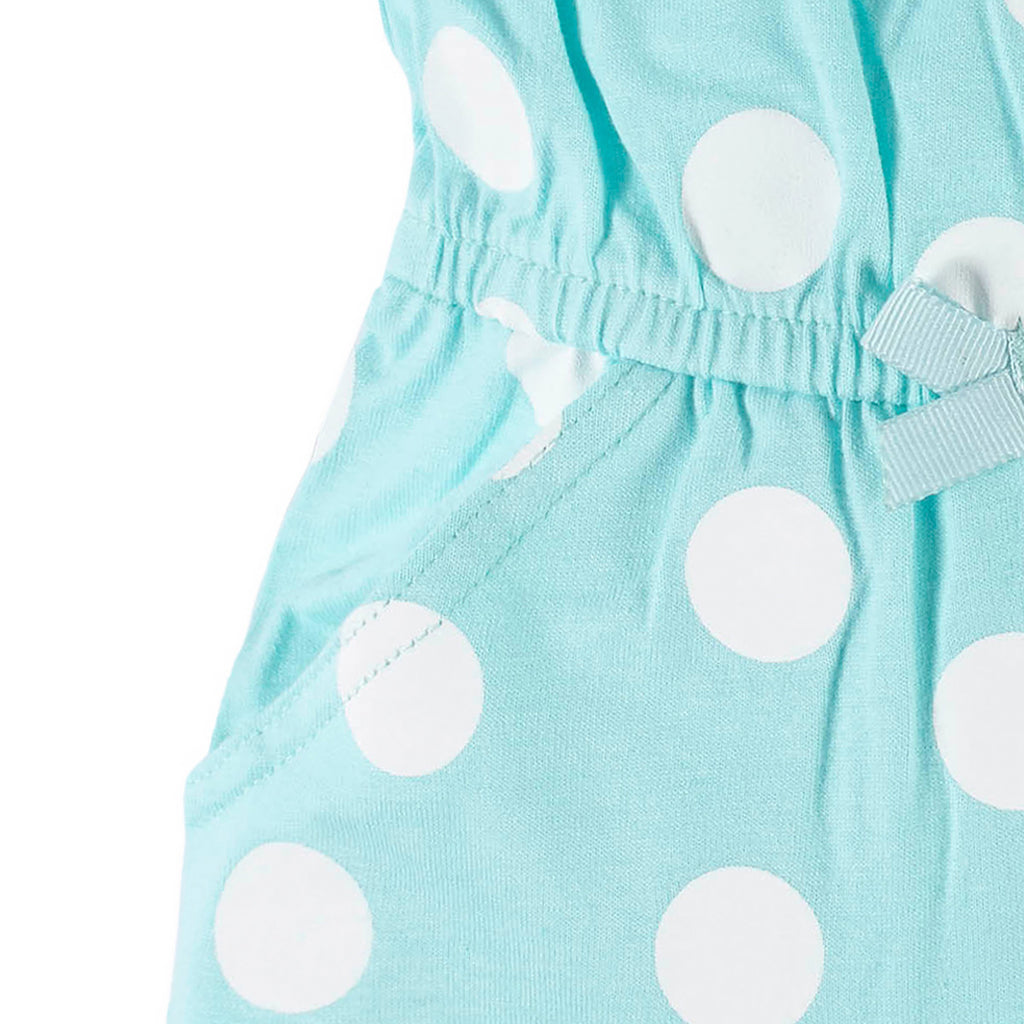 Romper Gerber azul bebé niña algodón certificado OEKO-TEX-4T