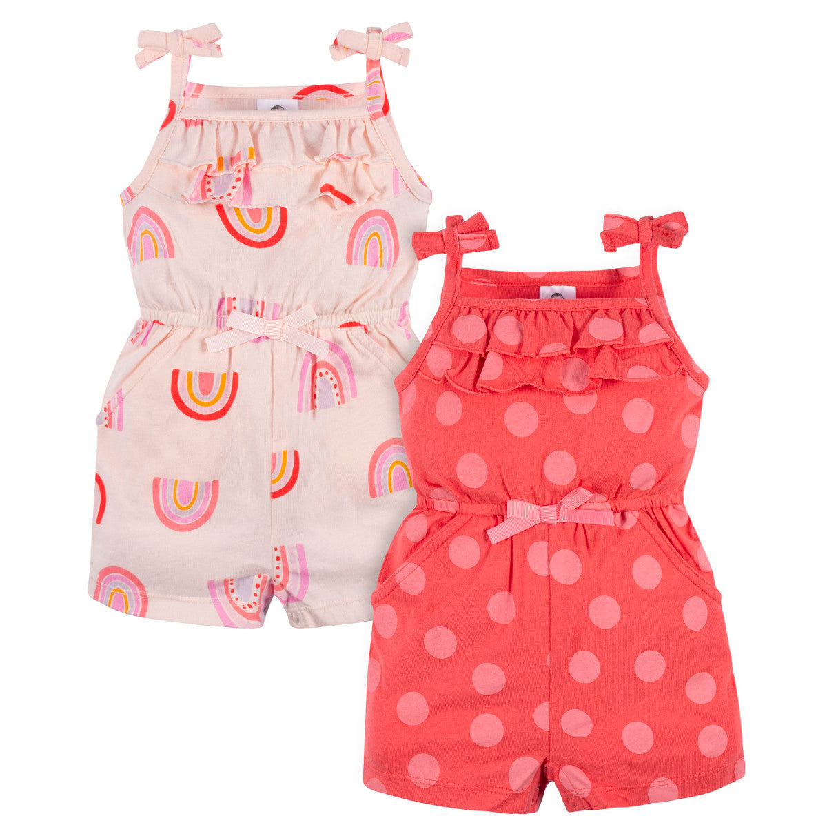 Romper Gerber 2 Piezas Niña Algodón Ropa Bebé Verano-18M