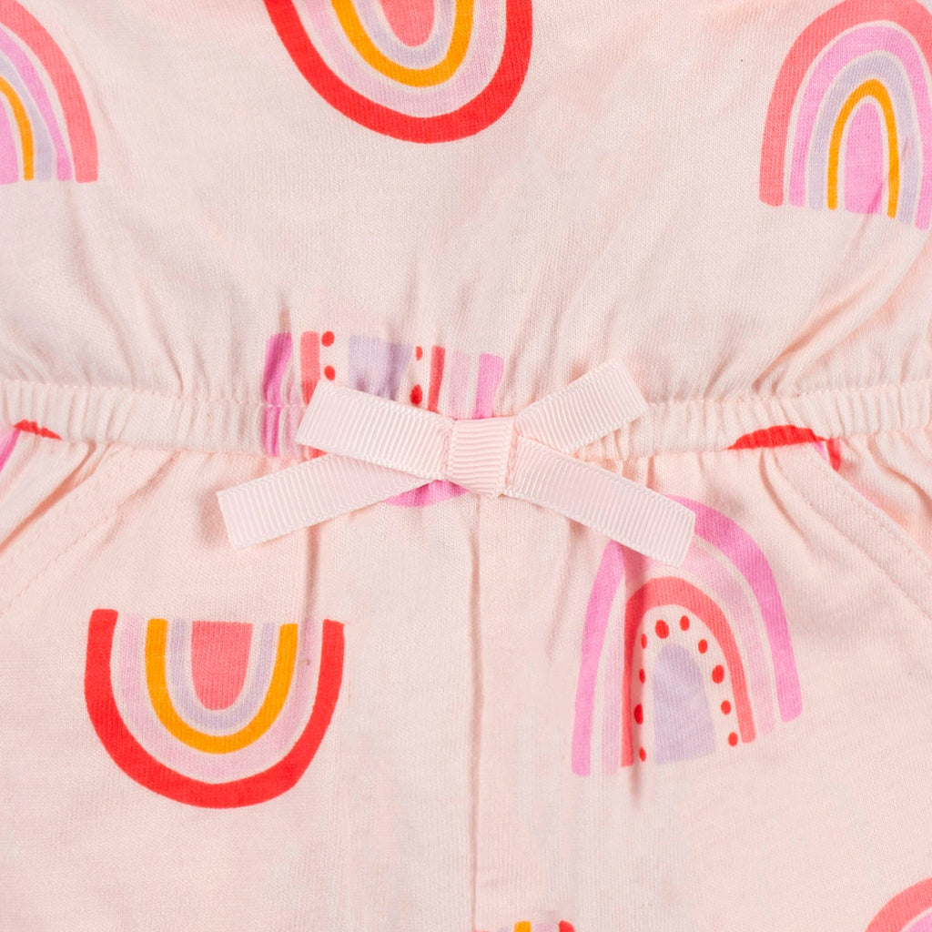 Romper Gerber 2 Piezas Niña Algodón Ropa Bebé Verano-0-3M