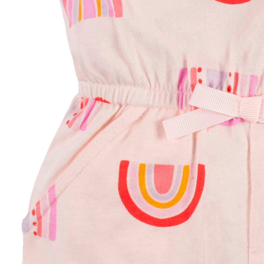 Romper Gerber 2 Piezas Niña Algodón Ropa Bebé Verano-6-9M