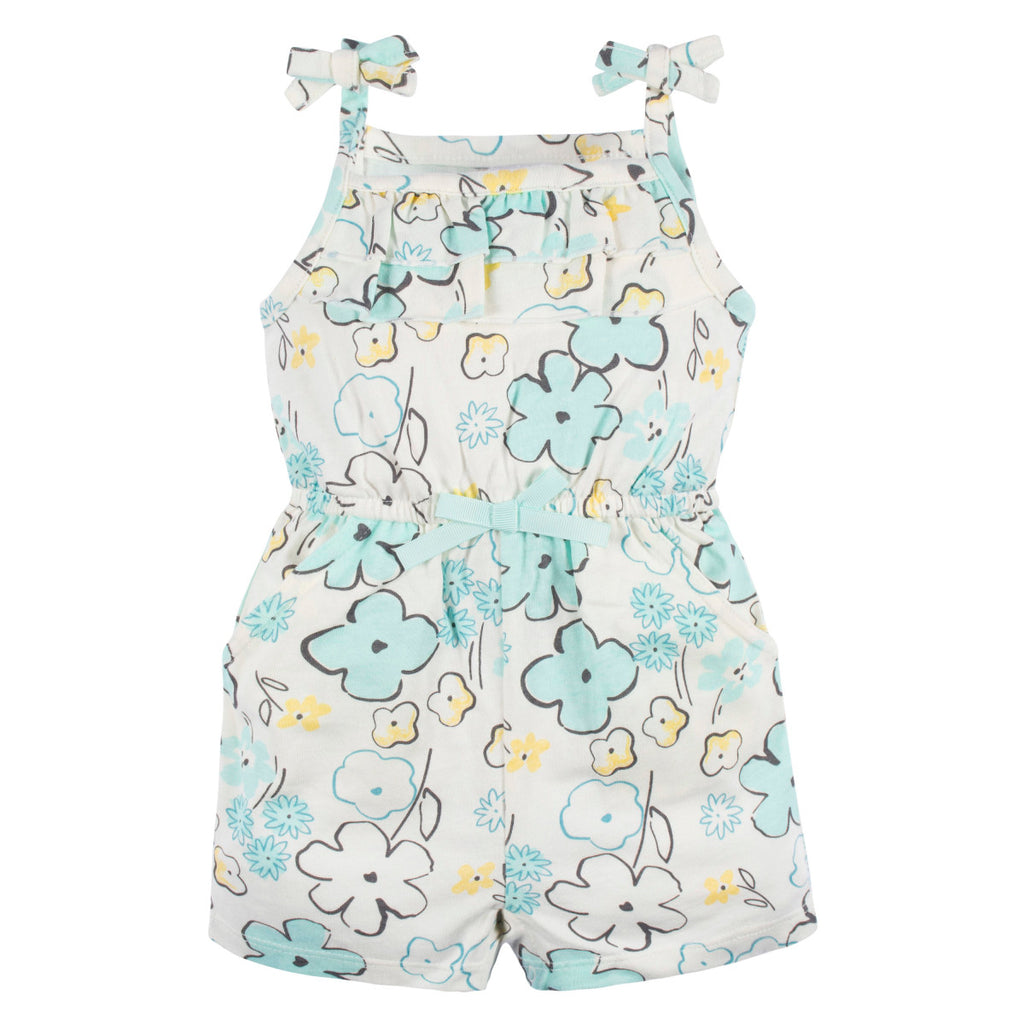Romper Gerber bebé set 2 piezas azul cómodo algodón-6-9M