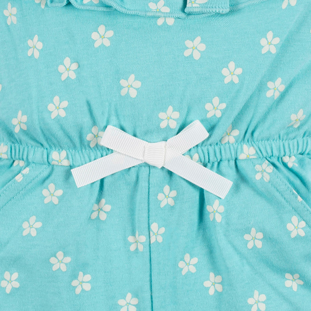Romper Gerber bebé set 2 piezas azul cómodo algodón-18M