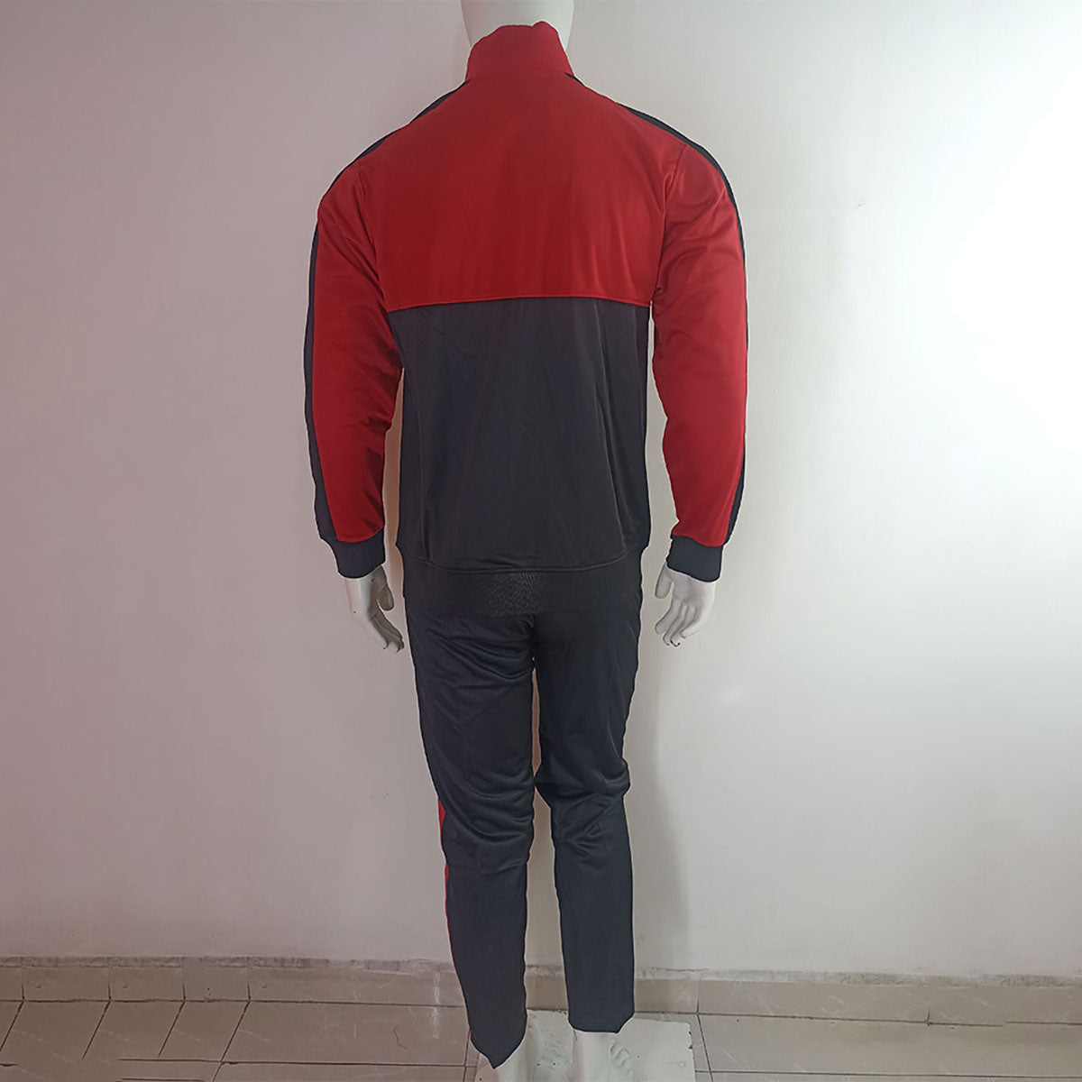 PANTS NEGRO ROJO TALLA M