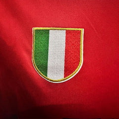 Jersey Kappa Retro Roma Naranja Roja Manga Corta XL