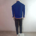 PANTS ROYAL NEGRO RAYAS NARANJA TALLA M