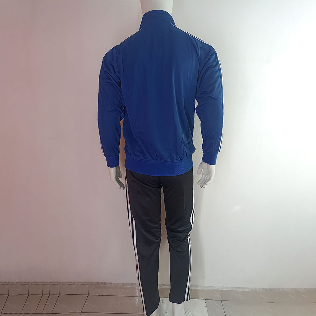 PANTS ROYAL NEGRO RAYAS BLANCAS TALLA M
