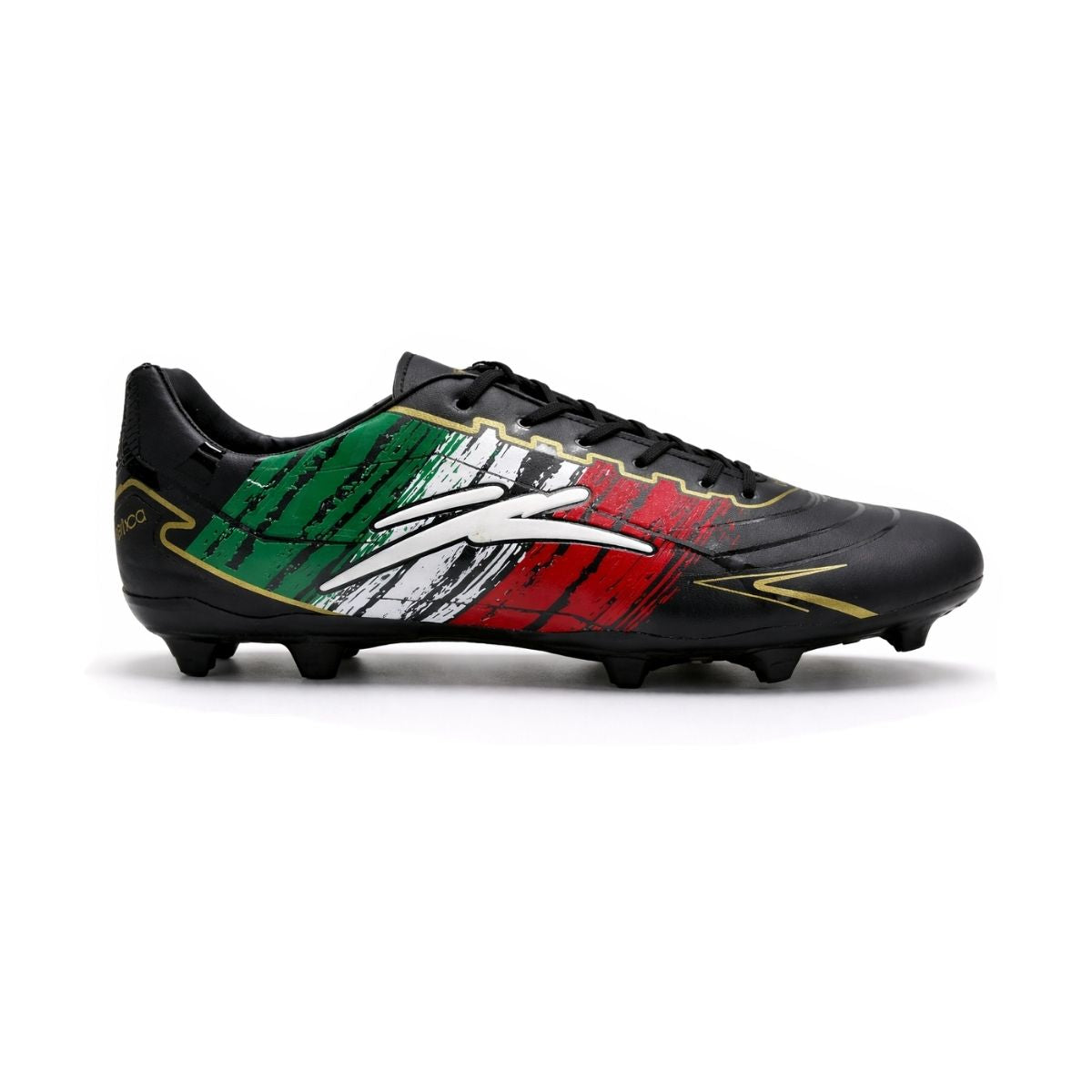 Tenis de Futbol Atletica Modelo Caba Negro Segunda Mano