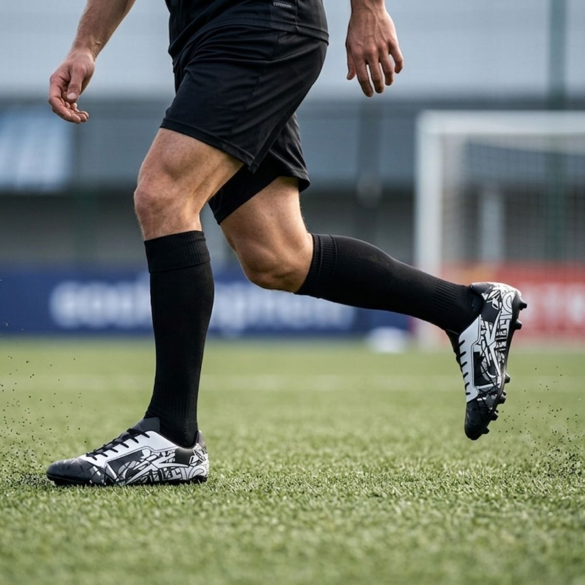 Tenis de Futbol Atletica Modelo Tacho Blanco Segunda Mano