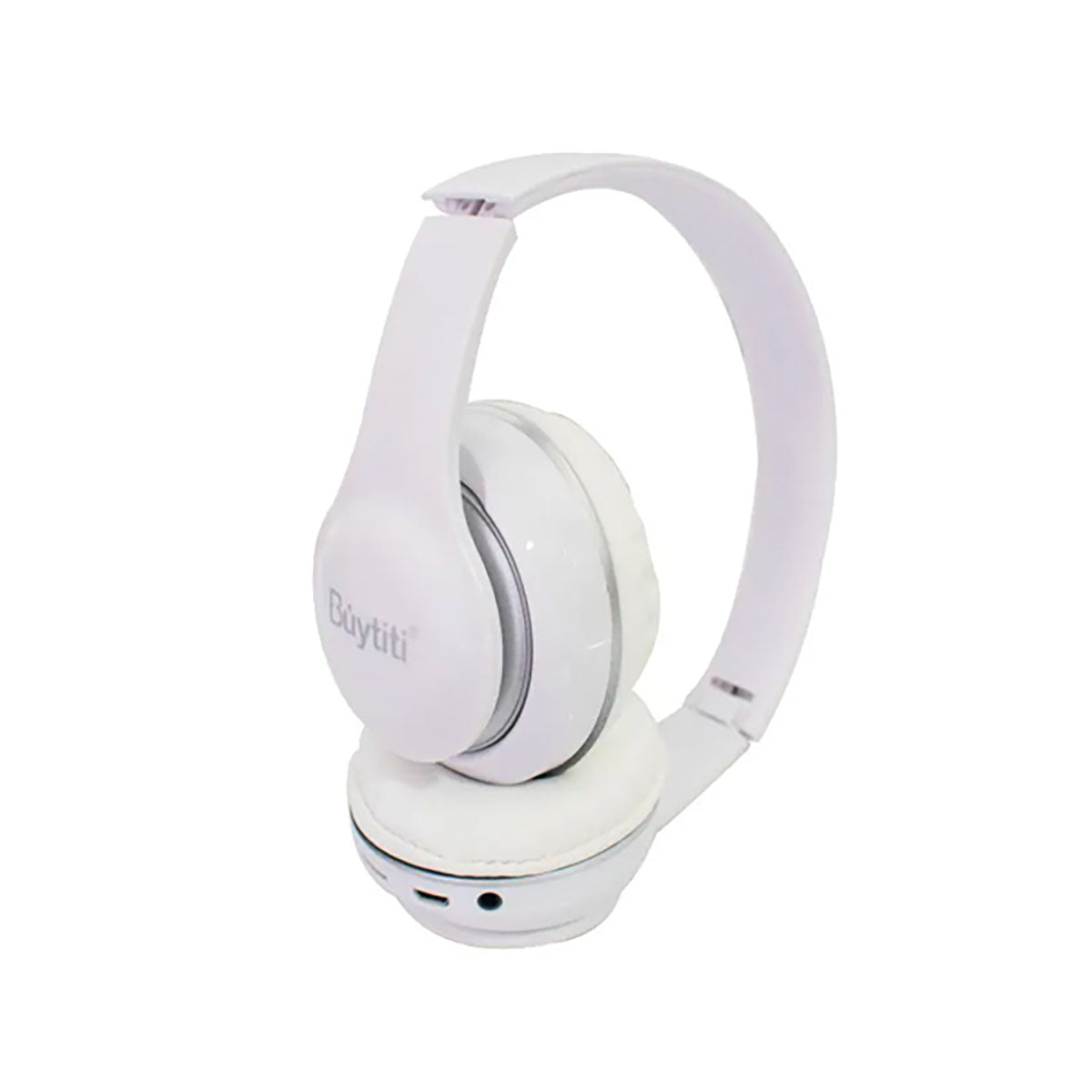 Audifonos Diadema Bluetooth  Fm Sd  Buytiti  Audst66a - Blanco