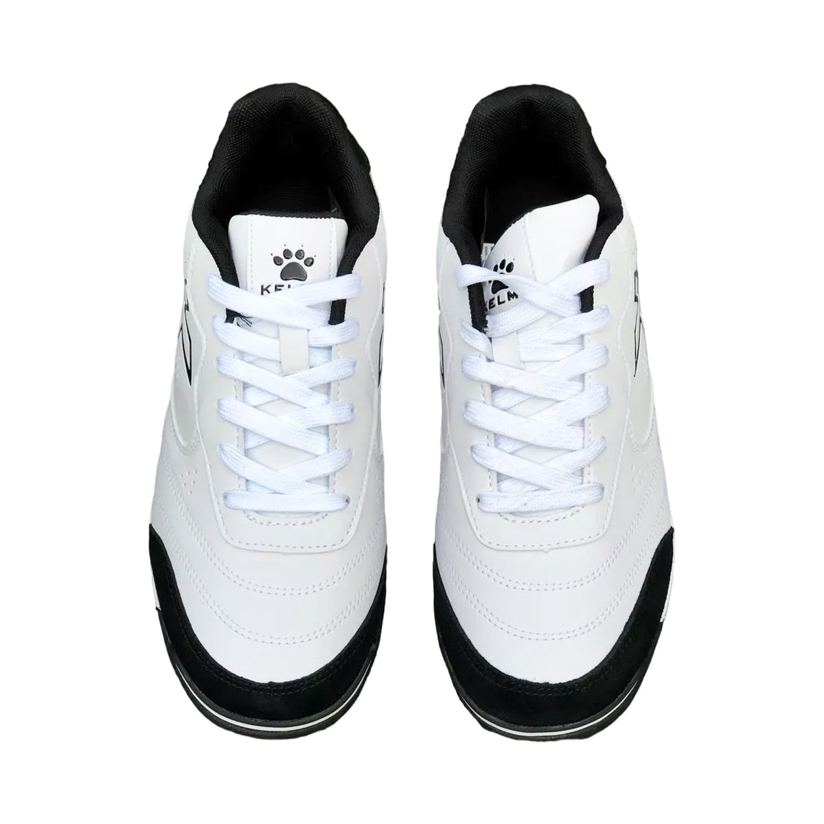 Tachones Turf Kelme para hombre fútbol rápido sintético B/N