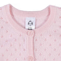 Sueter rosa para niña Gerber algodón suave y cómodo-2T
