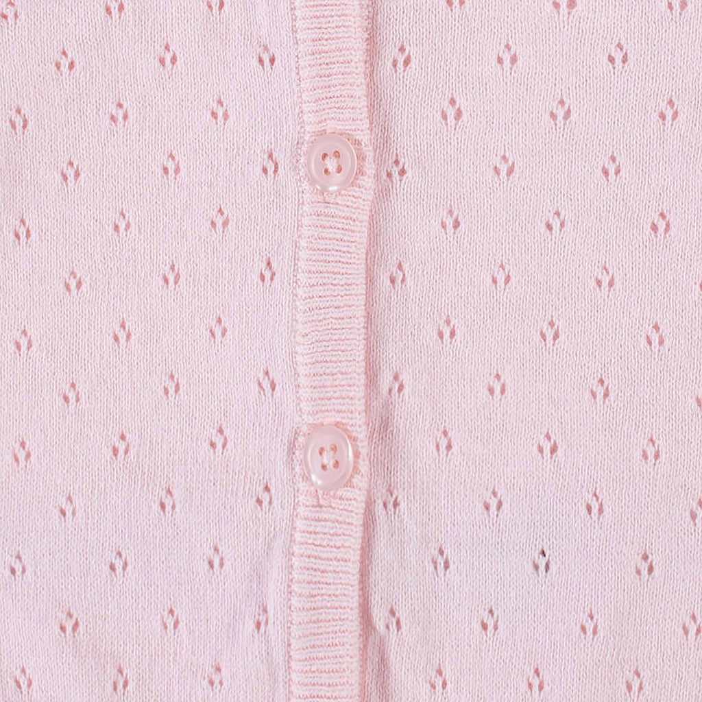 Sueter rosa para niña Gerber algodón suave y cómodo-2T