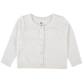 Sueter Gerber algodón blanco con botones para bebé y niña-5T