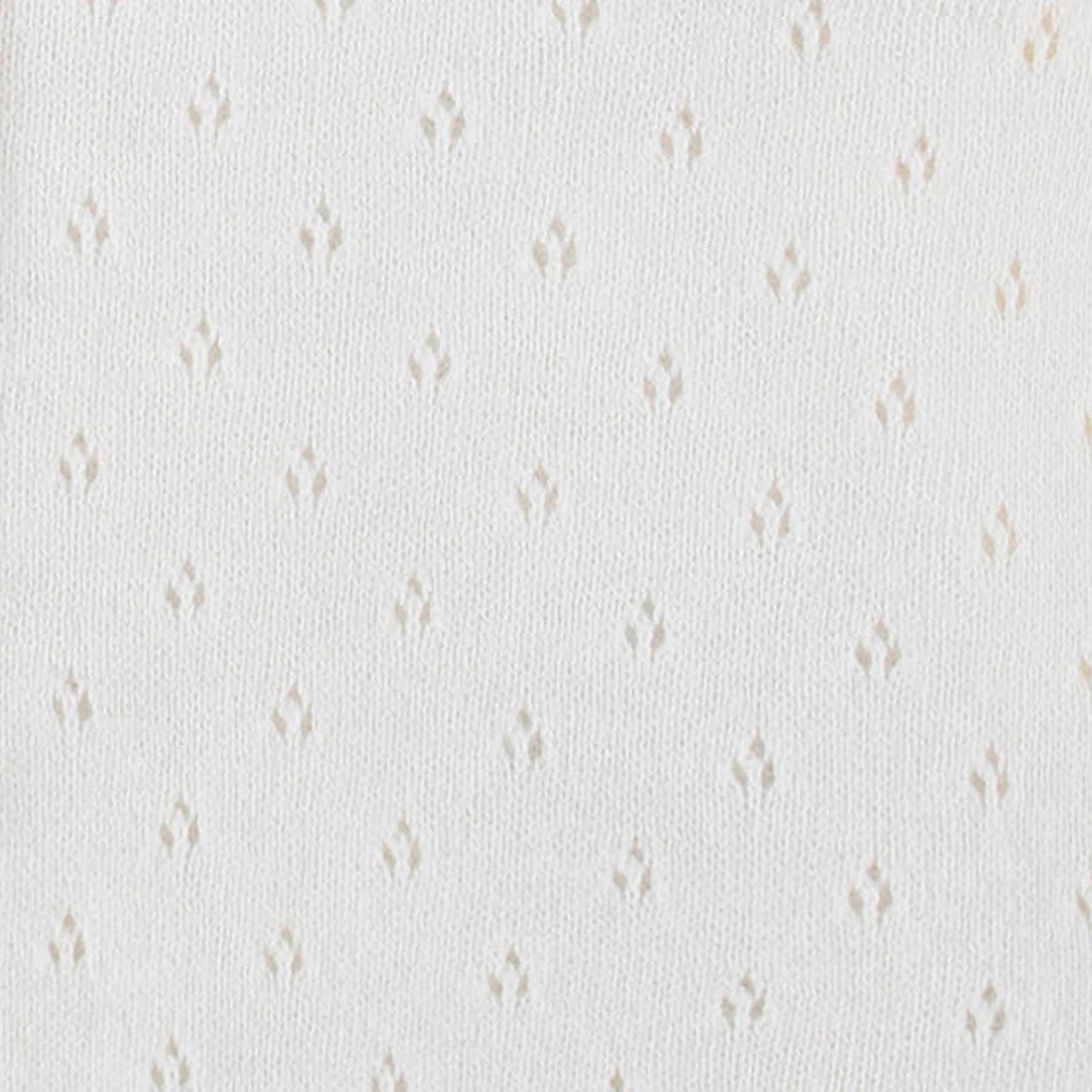 Sueter Gerber algodón blanco con botones para bebé y niña-3T