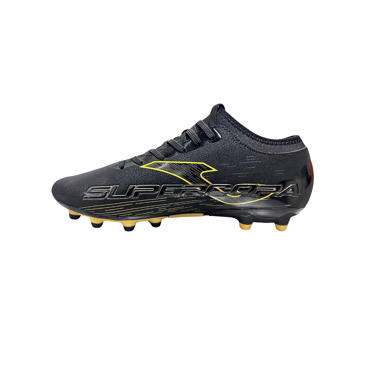 Tenis Joma Futbol Tachos SUPERCOPA 2201 Terreno Firme FG Negro 28.5 MX