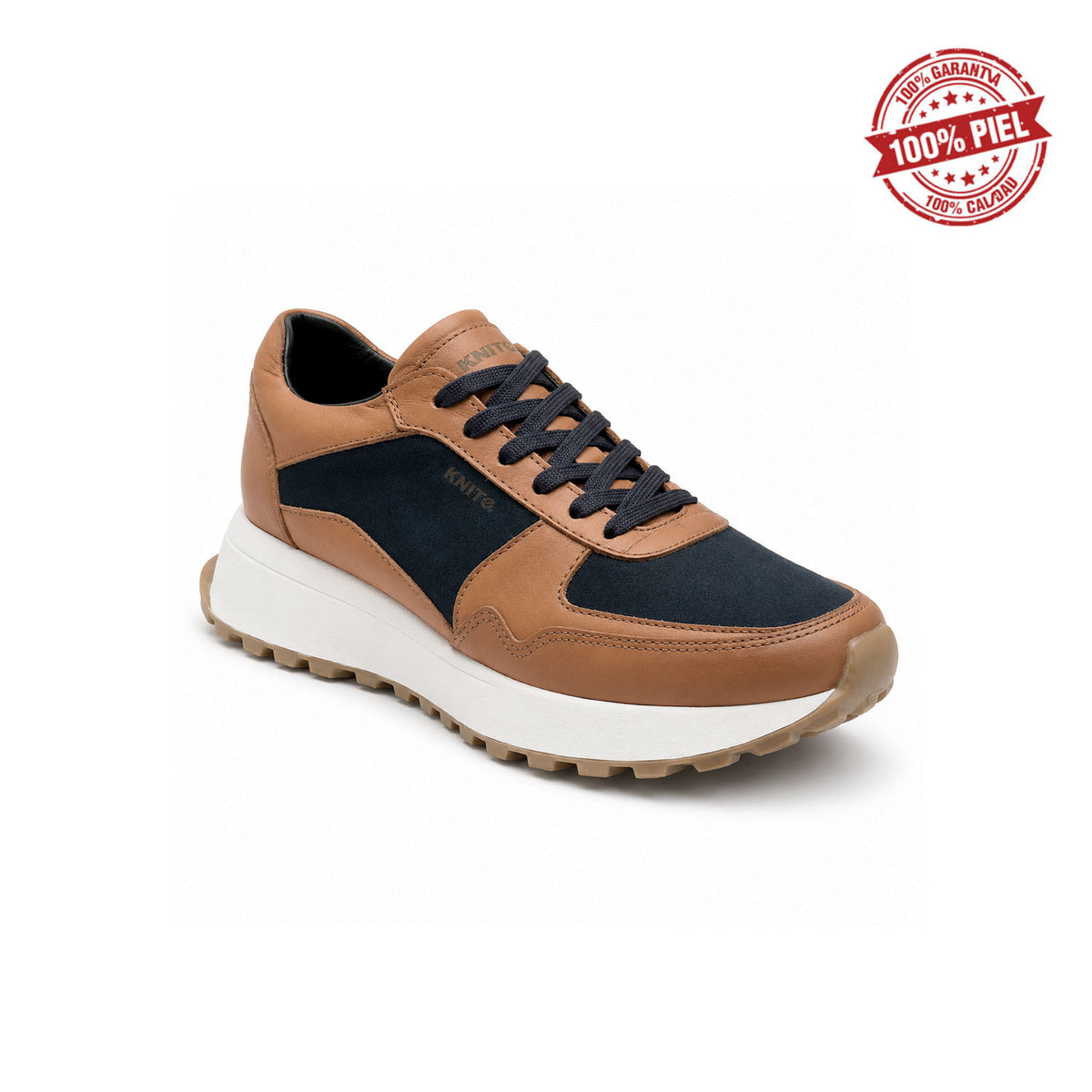 Tenis de Piel Knite Napoles Elegancia y Confort Diario