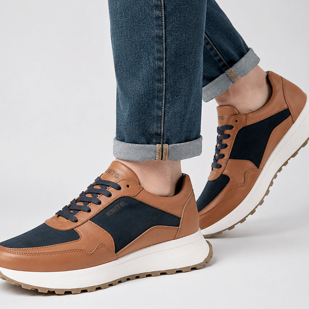 Tenis de Piel Knite Napoles Elegancia y Confort Diario