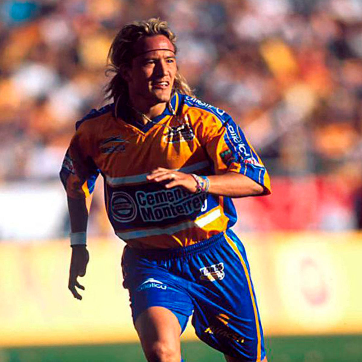 Jersey Atletica Retro Tigres Local 1999 Amarillo Talla M