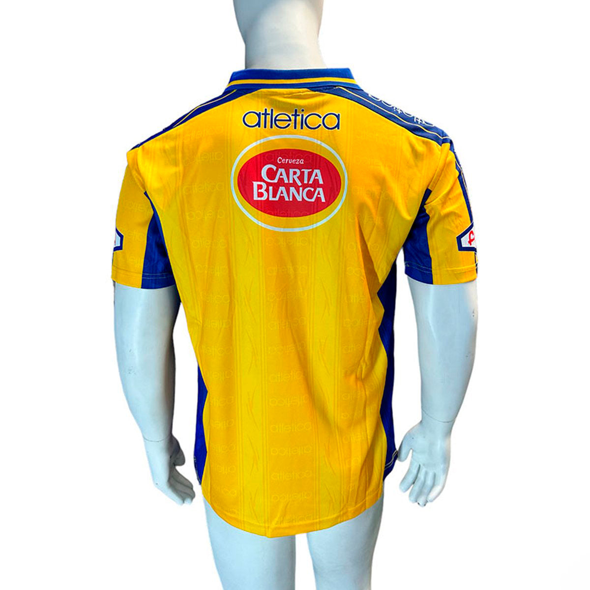 Jersey Atletica Retro Tigres Local 1999 Amarillo Talla M