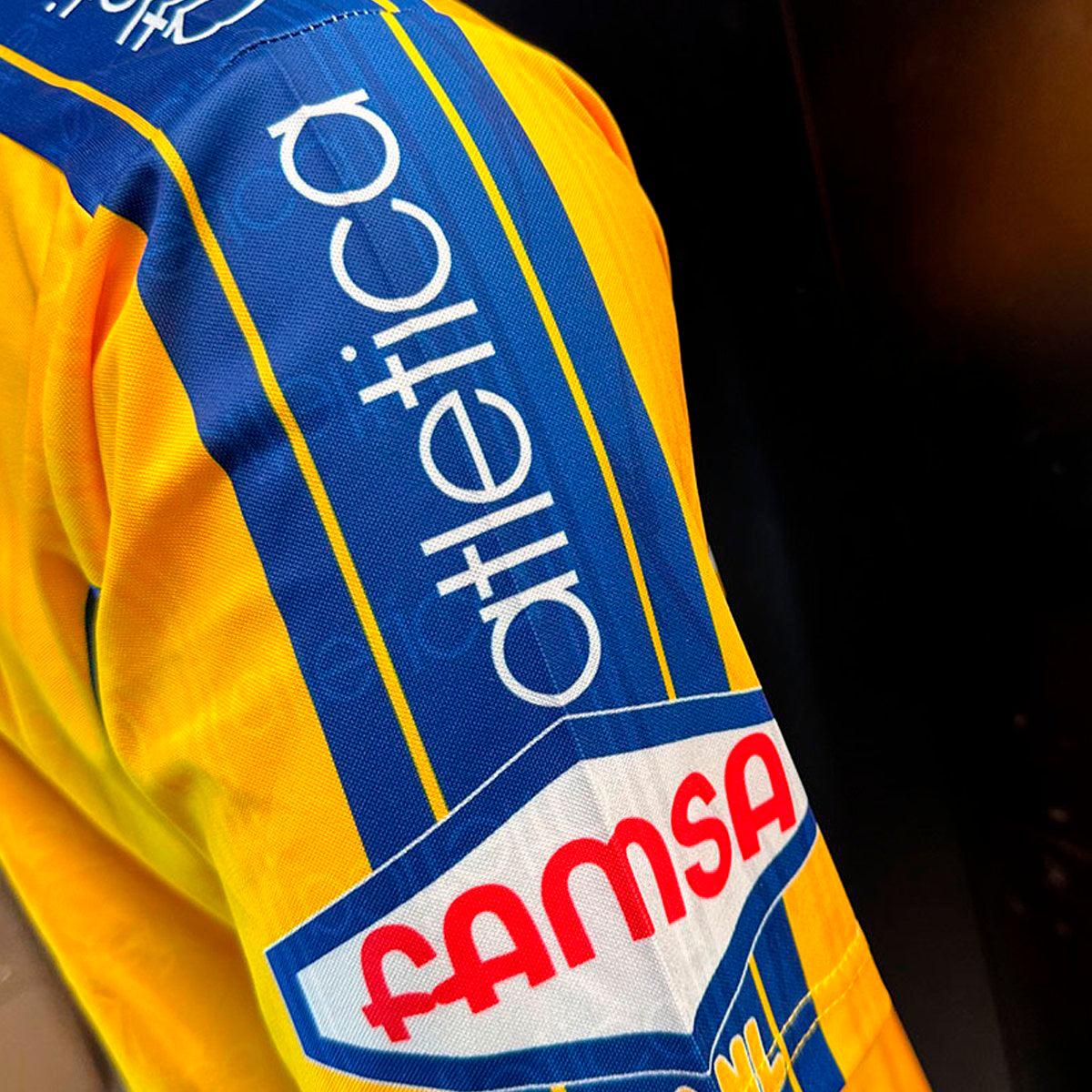 Jersey Atletica Retro Tigres Local 1999 Amarillo Talla S