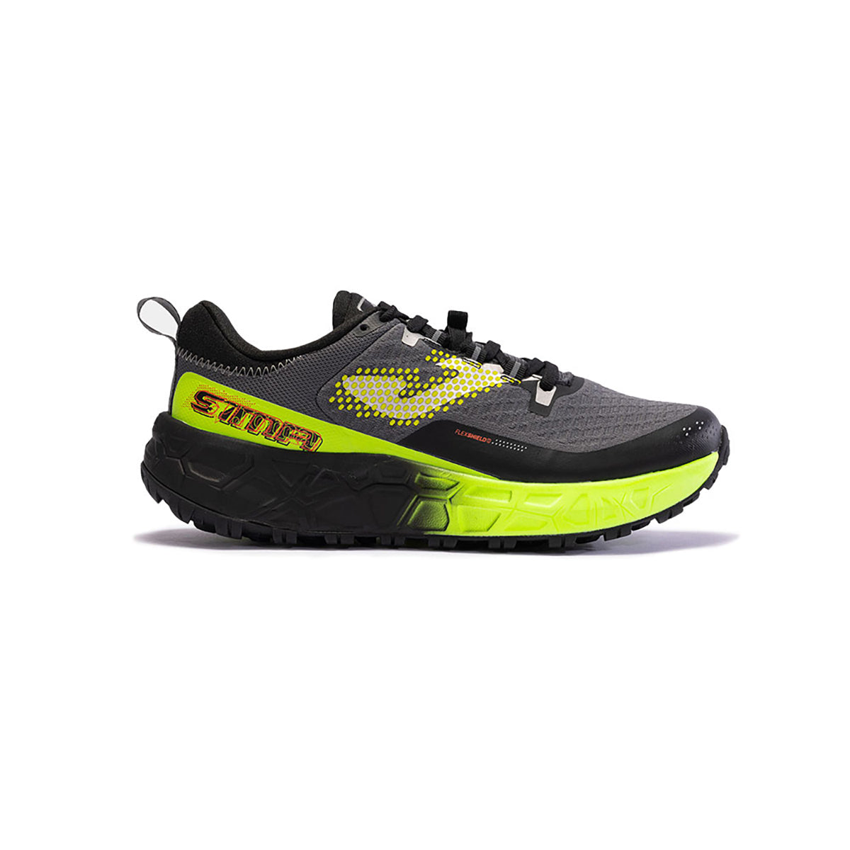 Zapatillas Joma Trail Running Resistentes y Ligeras Negro Amarillo