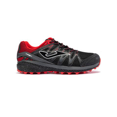 Zapatillas Joma Trail Running Resistentes y Técnicas Negro Rojo