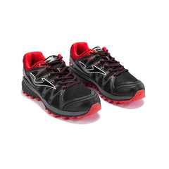 Zapatillas Joma Trail Running Resistentes y Técnicas Negro Rojo