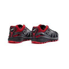 Zapatillas Joma Trail Running Resistentes y Técnicas Negro Rojo