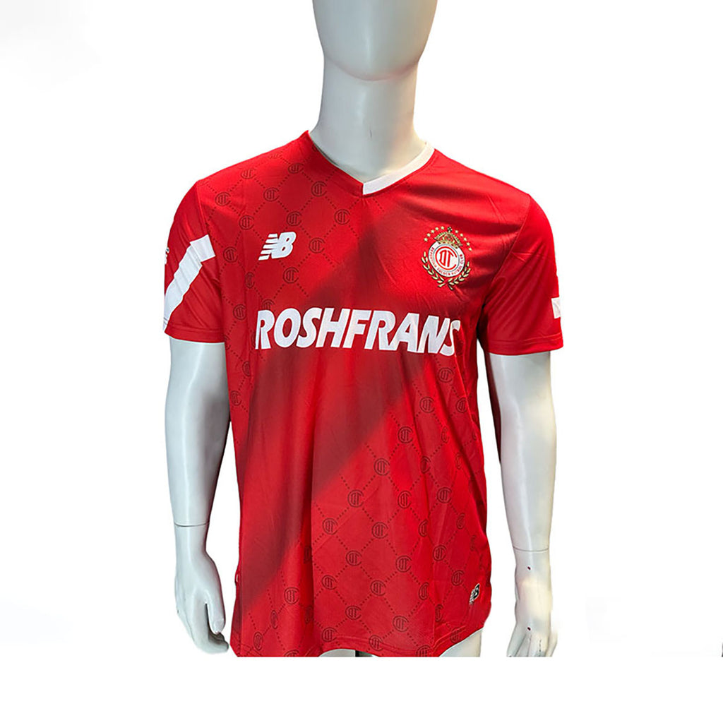 Jersey New Balance Jugador Toluca Local 2023/2024 Rojo Talla S