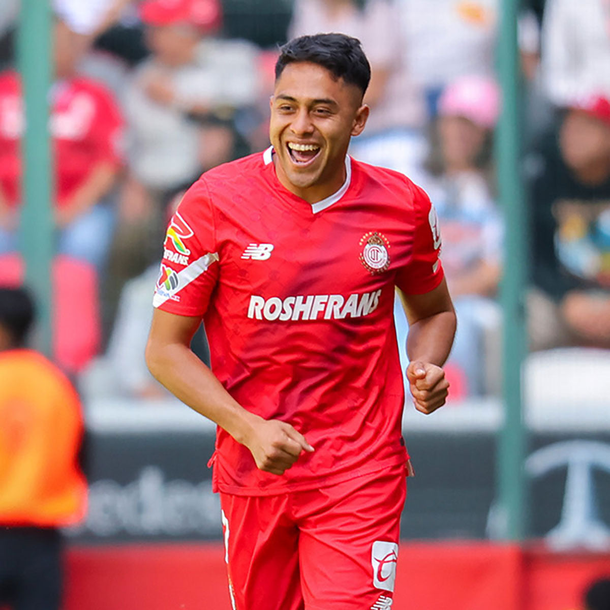 Jersey New Balance Jugador Toluca Local 2023/2024 Rojo Talla M