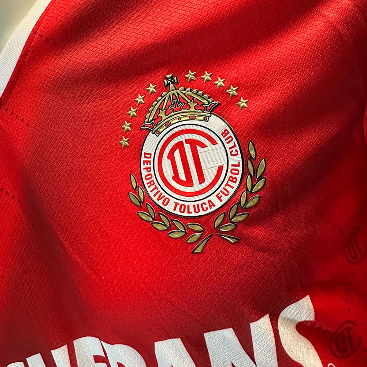 Jersey New Balance Jugador Toluca Local 2023/2024 Rojo Talla L