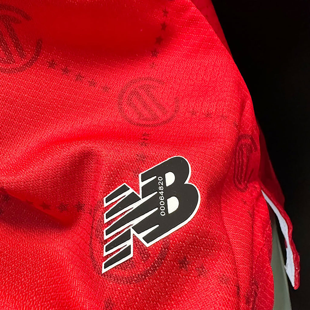 Jersey New Balance Jugador Toluca Local 2023/2024 Rojo Talla M