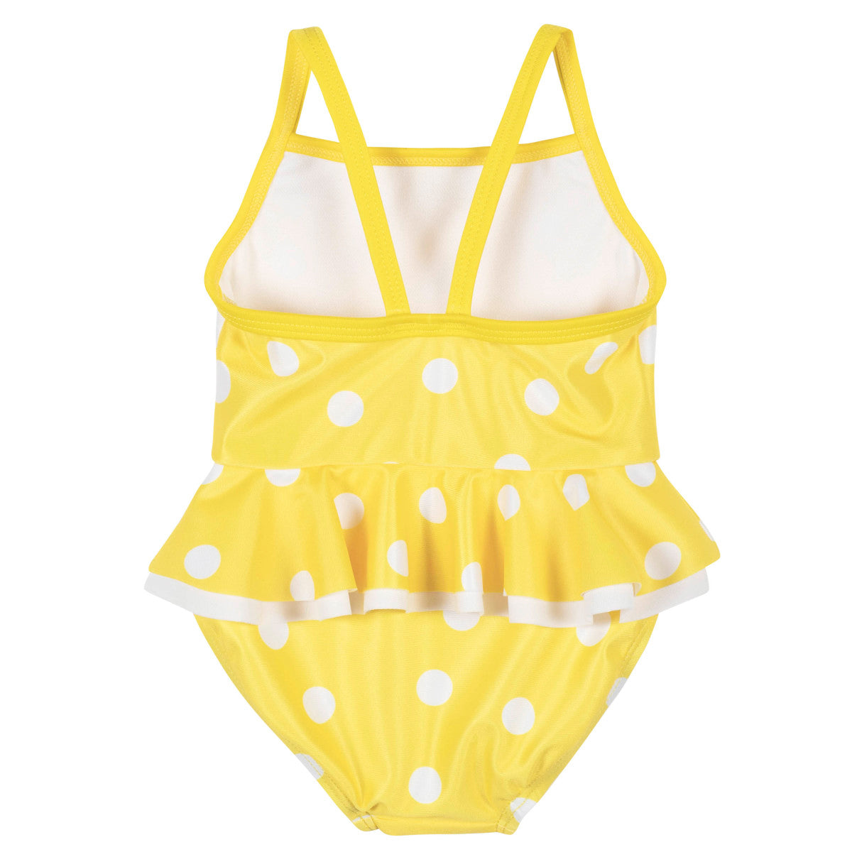 Traje de baño Gerber niña UPF 50+ amarillo 12m a 5 años-4T