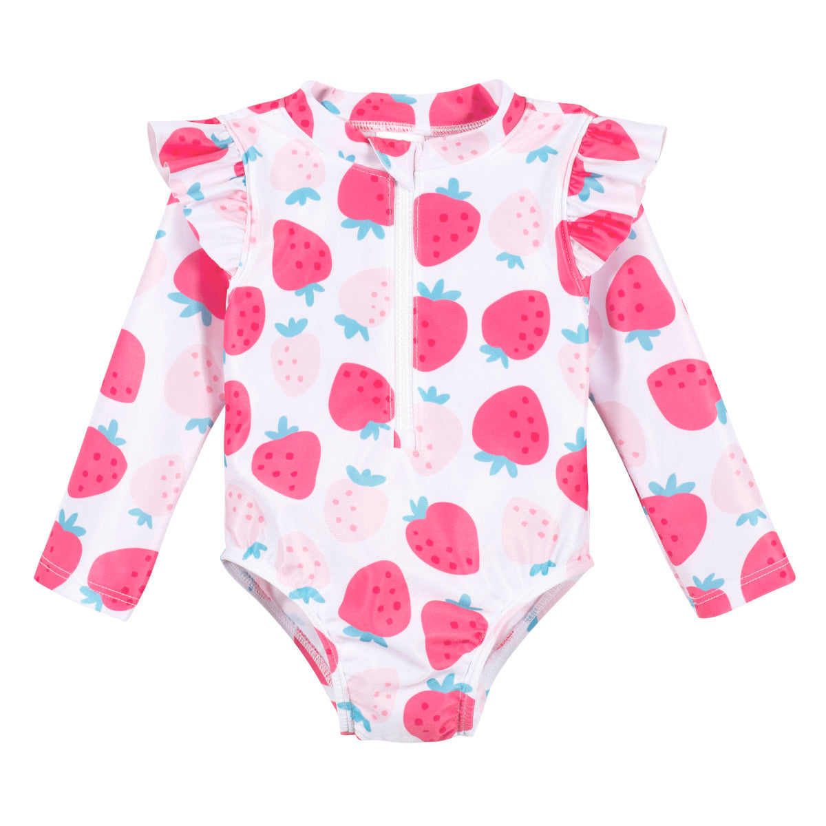 Traje de baño niña Gerber UPF 50+ protección solar 1 pieza-3T