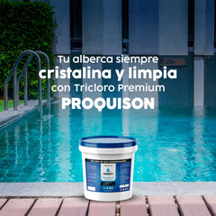 Cloro para alberca 5 kg tabletas 3 pulgadas Proquison 90%