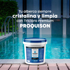 Cloro para alberca 10 kg tabletas 3 pulgadas Proquison 90%