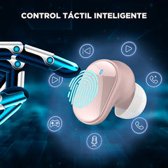 Audífonos inalámbricos TWS7 con calidad HD y control táctil