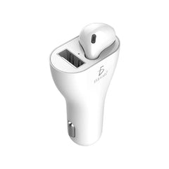 TRASMISOR FM BLUETOOTH CON AURICULAR MANOS LIBRES