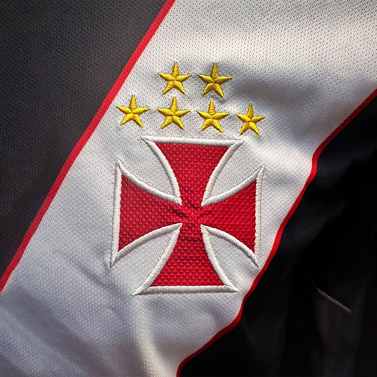 JERSEY KAPPA VASCO DA GAMA MANGA CORTA NEGRO/BLANCO TALLA M